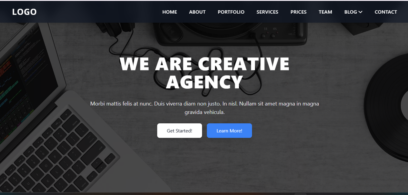 Creative Agency Website Project